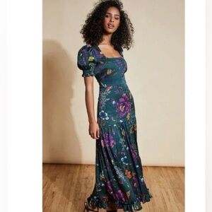 NWT Hutch Dark Floral Women's Dress